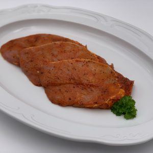 Rückensteak, Paprika