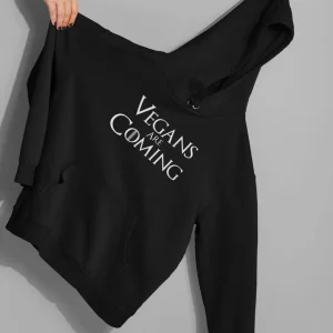 Vegans Are Coming Organic Unisex Hoodie