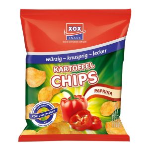 XOX Kartoffelchips Paprika